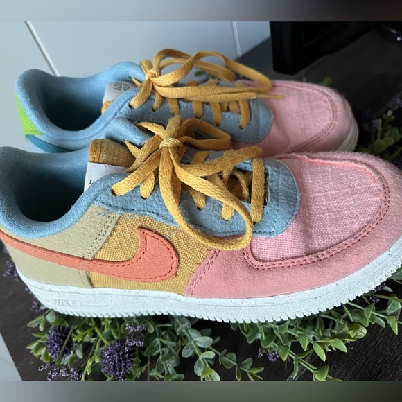 Nike Other - Air Force 1 Low 07 LV8 Next Nature PS Sunclub Multi Sneakers size 2.5 Youth